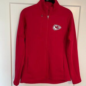 Kansas City Chiefs Full Zip Jacket, Size Small